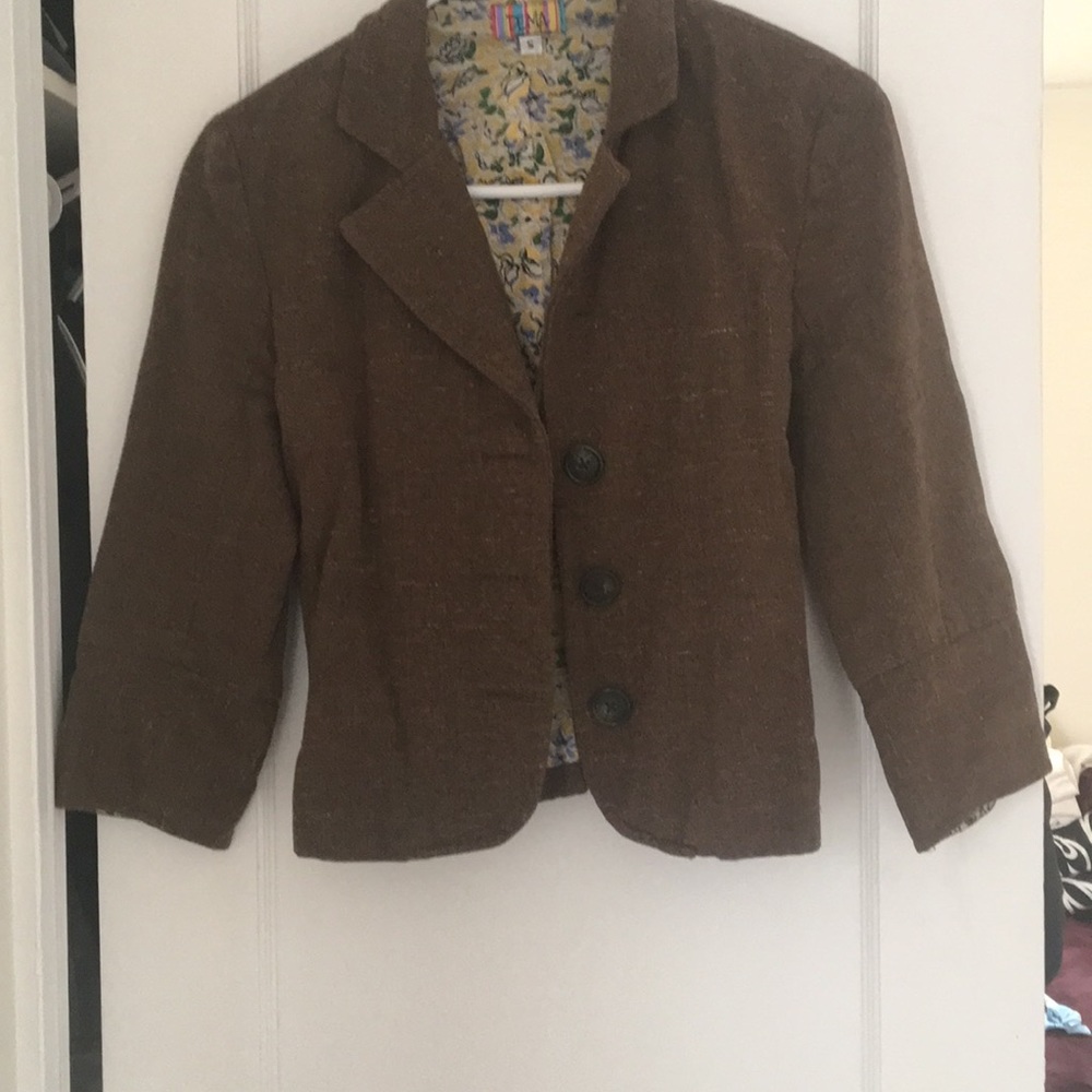 DEMA 3/4 SLEEVE BLAZER